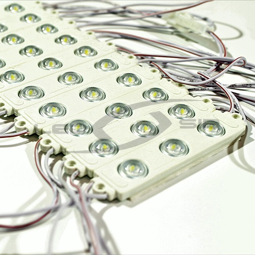 led модуль ls с линзой premium 220v smd2835/3led 98х20х8 max 1.8w, 200 lm ip65 165° по 10шт LED модуль LS с линзой PREMIUM 220V SMD2835/3LED 98х20х8 max 1.8W, 200 Lm IP65 165° по 10шт