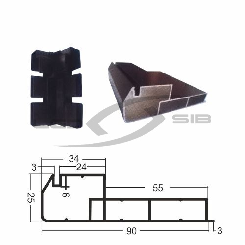 профиль алюминиевый ls для бегущих строк 9025, 1 хлыст 3м (цена за м.) Профиль алюминиевый LS для бегущих строк 9025, 1 хлыст 3м (цена за м.)
