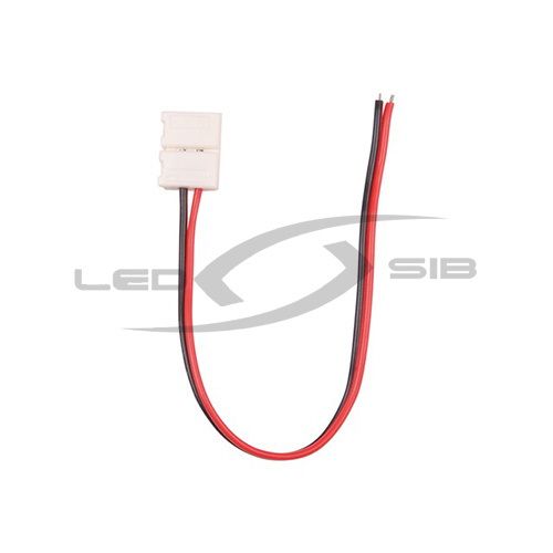 Коннектор с защёлками LS для одноцветных светодиодных лент шириной 10 мм,170х12.5х5 мм 2PIN