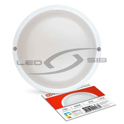 светильник спп 1545-круг 15w 1350lm  ip65 in home Светильник СПП 1545-КРУГ 15W 1350Lm  IP65 IN HOME
