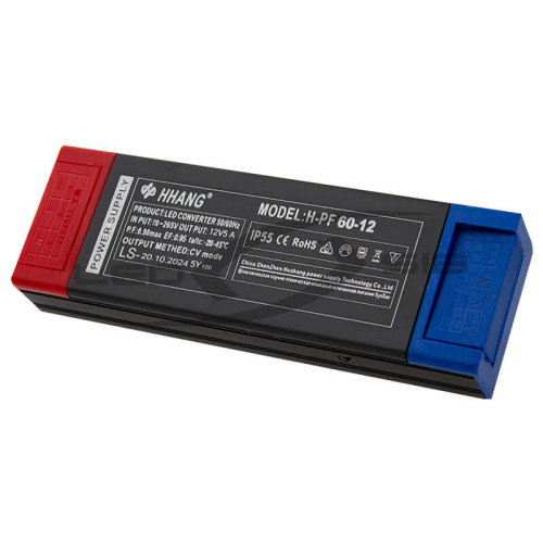 Источник питания серии PRO LS H-PF 60W 12V 5A IP55 (Металлический корпус) 5Y HH