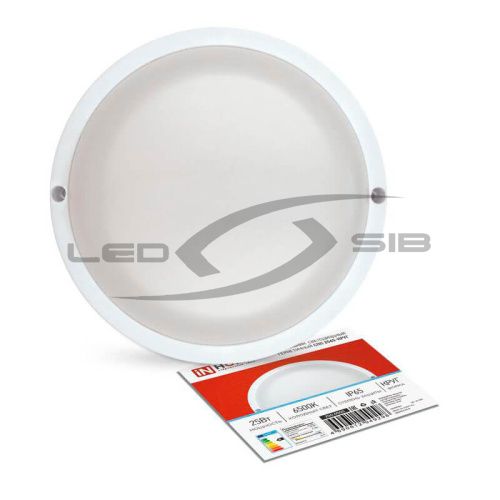 Светильник СПП 2565-КРУГ 25W 2250Lm  IP65 IN HOME
