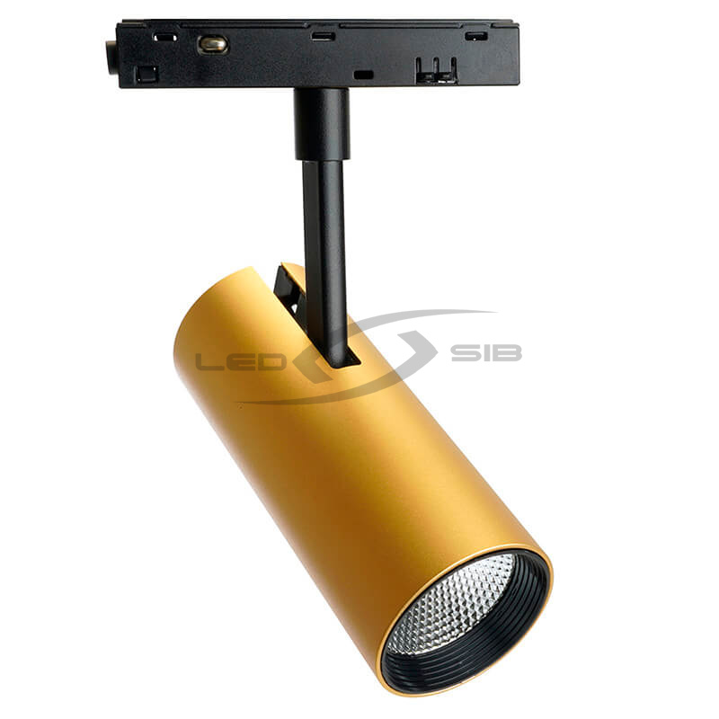 светильник сд трековый низковольтный 10w, 35 градусов, золото mgn303 Светильник сд трековый низковольтный 10W, 35 градусов, золото MGN303