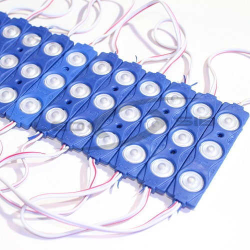 светодиодный модуль ls с линзой premium smd 2835/3led 82*18*5мм max 1,5w 150 lm ip65 160° Светодиодный модуль LS с линзой PREMIUM SMD 2835/3LED 82*18*5мм max 1,5W 150 Lm IP65 160°