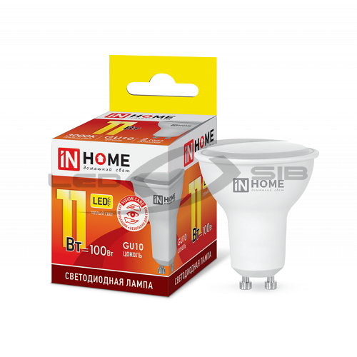 Лампа сд LED-JCDRС-VC 11W 230V GU10 820Lm