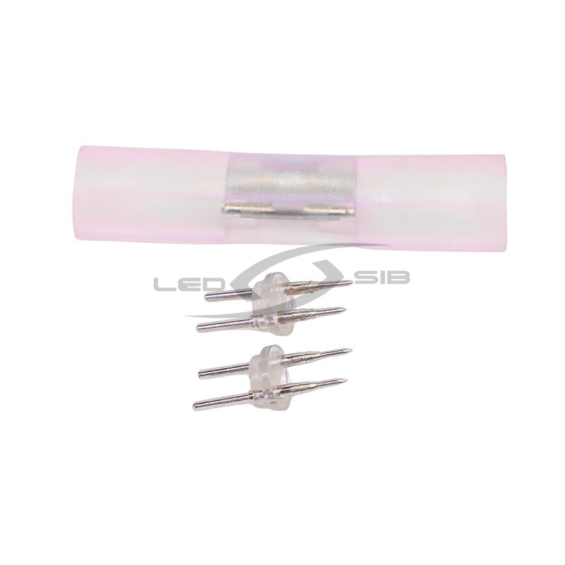 коннектор ls прямой с иголкой для дюралайта круглого (муфта двух, 10мм) Коннектор LS прямой с иголкой для дюралайта круглого (Муфта двух, 10мм)