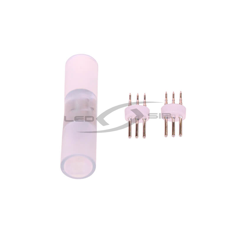 коннектор ls прямой с иголкой для дюралайта круглого (муфта трехпр, 13мм) Коннектор LS прямой с иголкой для дюралайта круглого (Муфта трехпр, 13мм)