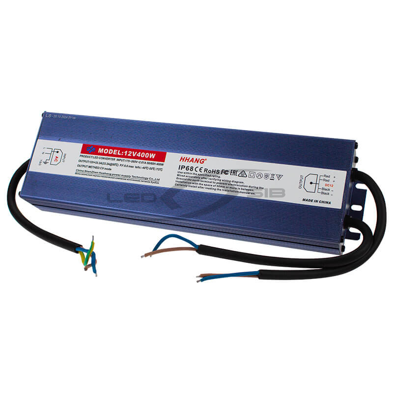 блок питания влагозащищенный ls серии slim 400w dc 12v ac 170-265v 33,3a  255*76*39мм 5y ip67 нн Блок питания влагозащищенный LS серии Slim 400W DC 12V AC 170-265V 33,3A  255*76*39мм 5Y IP67 НН
