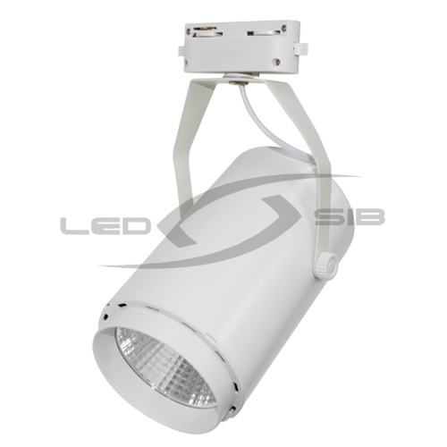 Светильник сд трековый TR-02 7W 230V 630Lm 72*121*155мм белый IP40 LLT