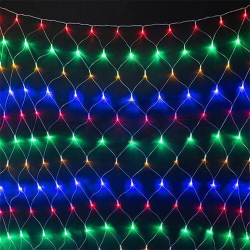 Сетка LS 320 LED, 3*2м 220V IP55 ( прозрачный PVC провод 1,6мм)