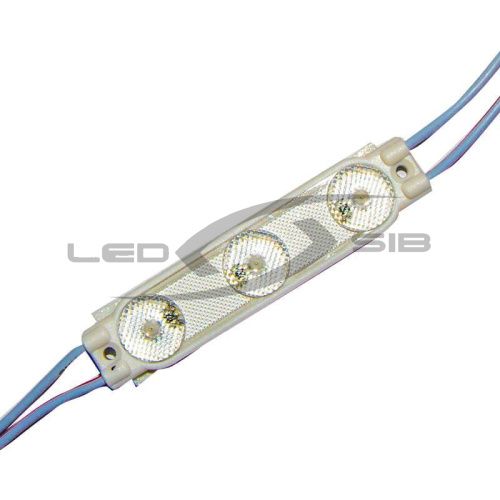 Светодиодный модуль FF3 LS с линзой SMD 3030/3LED 50х17х11мм max 1,5W 230 Lm IP65 175°
