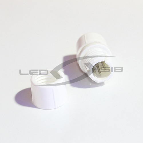 Коннектор LS I-образный с иголкой для дюралайта круглого 3 жилы 13мм