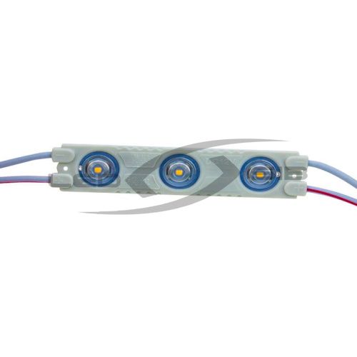 Светодиодный модуль LS В3 с линзой PREMIUM SMD 2835/3LED 60*13*5мм max 1,2W 120 Lm IP65 175°