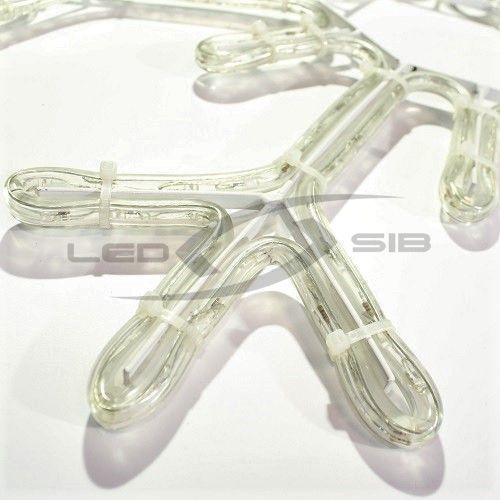 снежинка led ls на металлическом каркасе, 60 см, без контроллера 220v Снежинка LED LS на металлическом каркасе, 60 см, без контроллера 220V