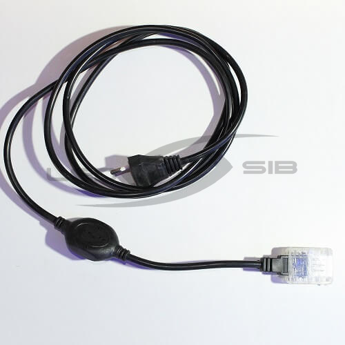 сетевой шнур ls к дюралайту (плоский 1,5 м) ip 67 Сетевой шнур LS к дюралайту (плоский 1,5 м) ip 67