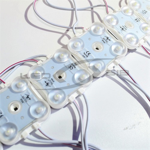 Светодиодный модуль LS VIVO "ЛУЧ" с линзой SMD 2835/4LED 45*42*11мм max 2W 240 Lm IP68 (пр. 16.5 см)