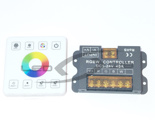 Контроллер LS для ленты RGB+W (4канала)  с сенсорной панелью 40А 5-24V