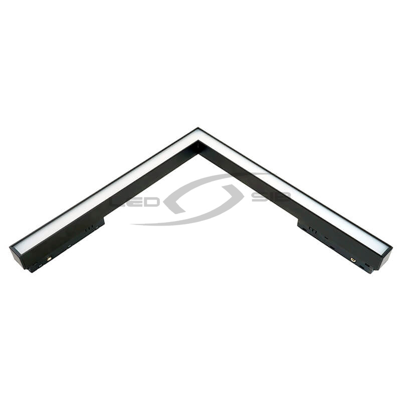 светильник сд трековый низковольтный 24w, 110 градусов, черный mgn307 Светильник сд трековый низковольтный 24W, 110 градусов, черный MGN307