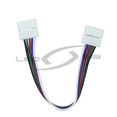 Коннектор 2-х сторонний LS с защёлками для RGBW СД лент шириной 10 мм, 15 СМ 5 PIN