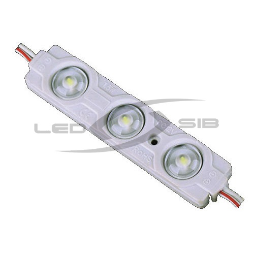 Светодиодный модуль с линзой LS LUX SMD 2835/3LED 64х15х6.8мм max 0.72W 60 Lm IP65 (пл. корпус) 160°