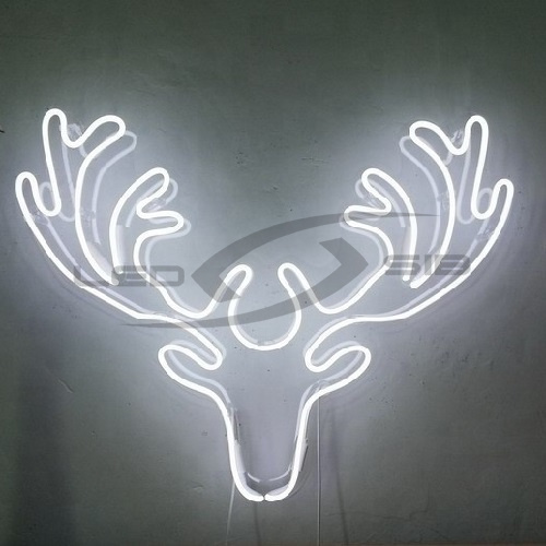 светодиодная голова оленя ls neo-flex 220v длина 410 мм, ширина 280 мм Светодиодная голова оленя LS Neo-Flex 220V длина 410 мм, ширина 280 мм