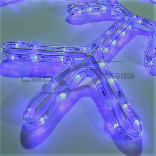 снежинка led ls на металлическом каркасе, 60 см, без контроллера 220v Снежинка LED LS на металлическом каркасе, 60 см, без контроллера 220V