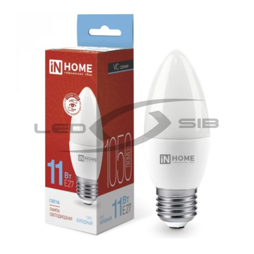 Лампа сд LED-СВЕЧА-VC 14W 230V Е14 1330Lm IN HOME
