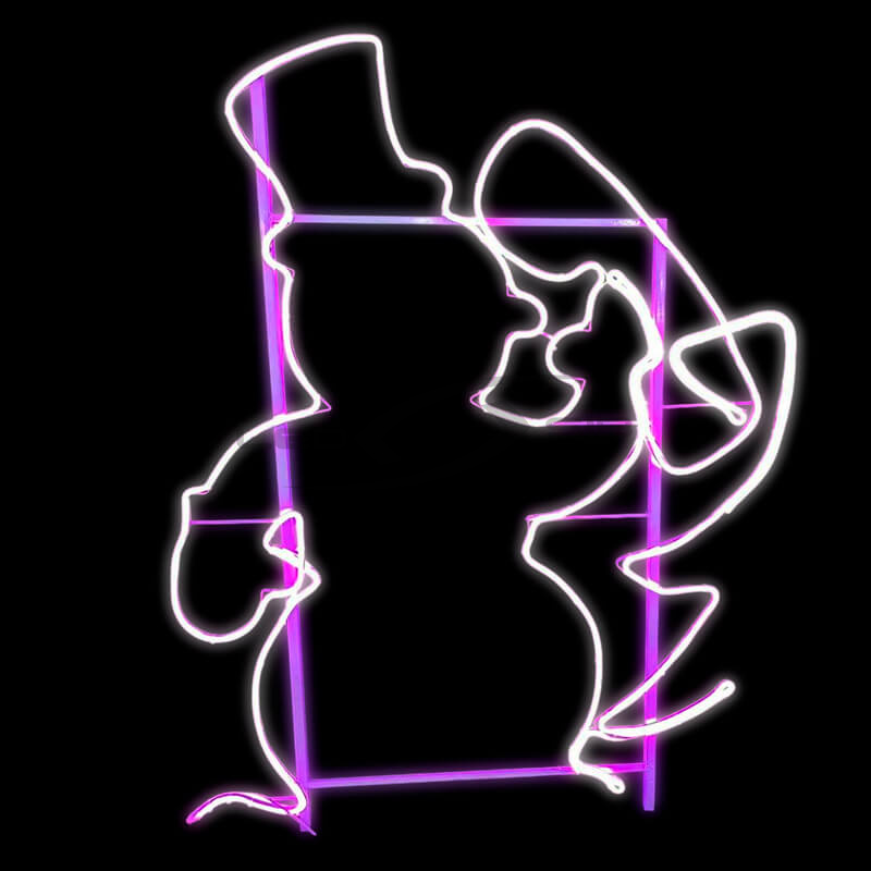 Светодиодная фигура "Снеговик" LS, высота 1500 мм IP65 220V