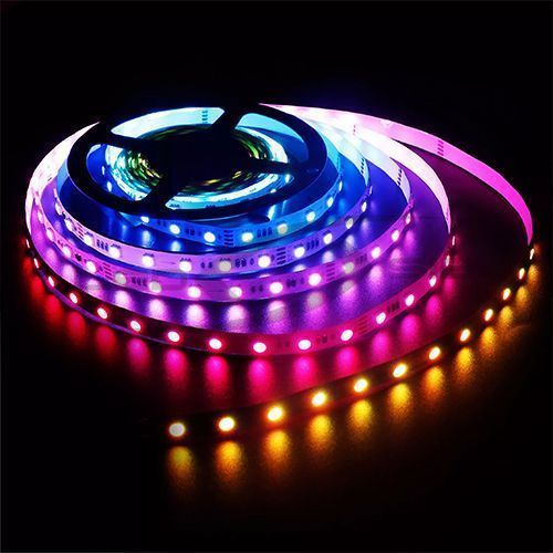 светодиодная лента ls smd 5050-300 rgb spi-12v с чипом ic 2811 max 9w/m ip20 "бегущий огонь" Светодиодная лента LS SMD 5050-300 RGB SPI-12V с чипом IC 2811 MAX 9W/m IP20 "Бегущий огонь"