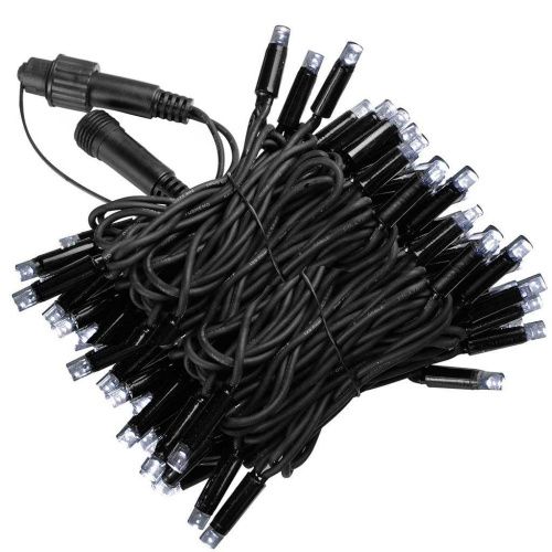 гирлянда сд ls 10м черный провод d 3,2мм, каучук 4,8w, 100 led, 220v ip65 (коннектор мама папа) Гирлянда сд LS 10м черный провод D 3,2мм, каучук 4,8W, 100 led, 220V IP65 (коннектор МАМА ПАПА)