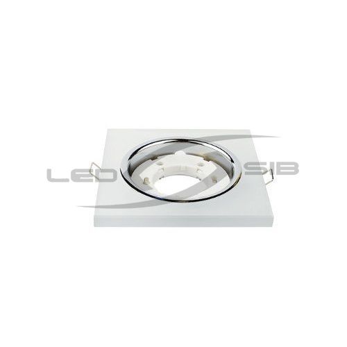 Светильник встраиваемый GX53R-SGM-glass под лампу GX53 Квадрат/стекло Матовый IN HOME