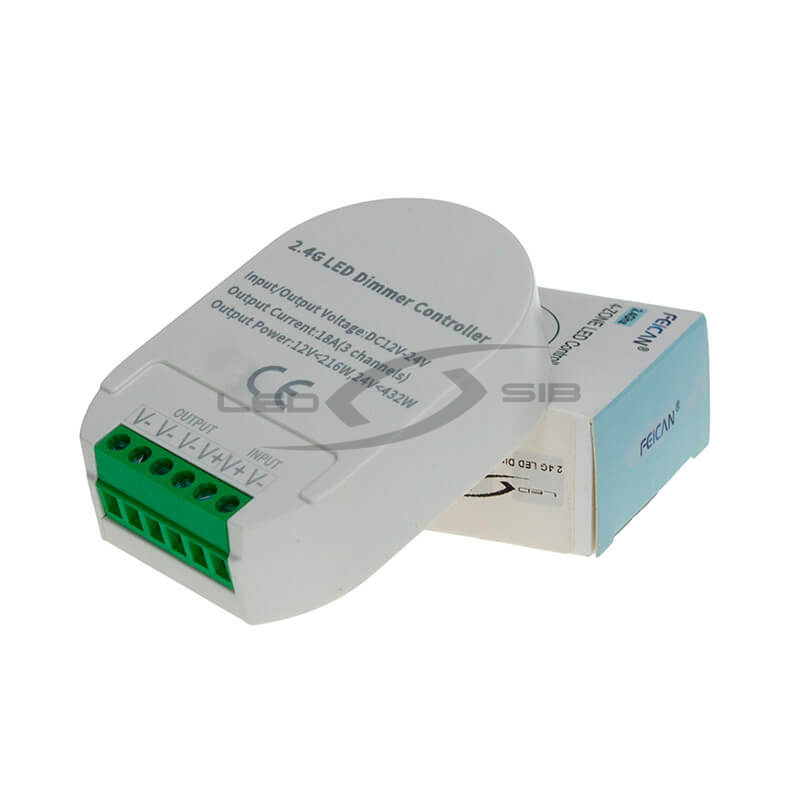 Диммер 2,4G на 4 зоны 18А DC12-24V