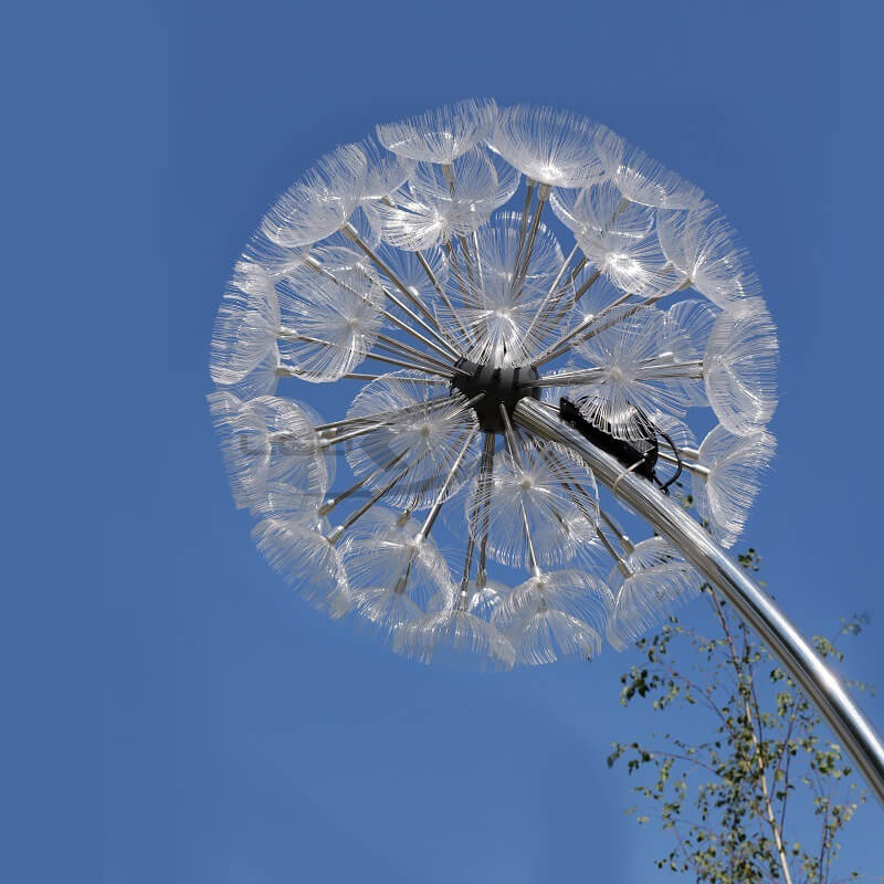 светодиодный одуванчик ls 3500мм d1200мм 12/220v (оптоволокно) ful color Светодиодный Одуванчик LS 3500мм D1200мм 12/220V (Оптоволокно) FUL COLOR