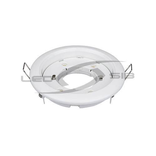 Светильник встраиваемый GX53R-RC-eco пластик под лампу GX53 230V Хром IN HOME