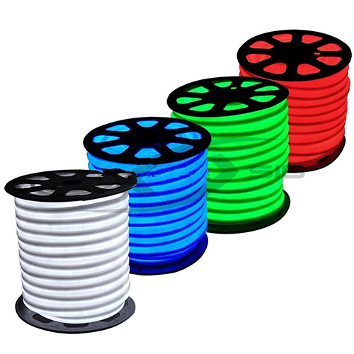 Неон (Led Neon Flex) LS SMD 2835/120 LED 14*26 220V 7 W/м, кратность резки 100 см, 50 м в катушке