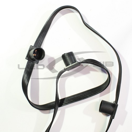 Белт-лайт LS гибкий проводящий шлейф пятижильный Е27 220V шаг 40см (катушка 100м), черный IP 65