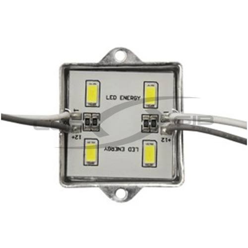 Светодиодный модуль LS SMD 5630/4LED 100Lm 35х35х5мм max 1W IP65 (метал.корп.) 120°