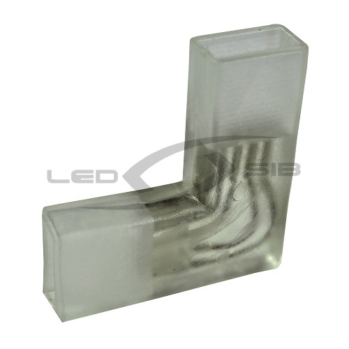 Коннектор L- образный LS для СД ленты SMD 5050 220V RGB (без иглы) 4PIN