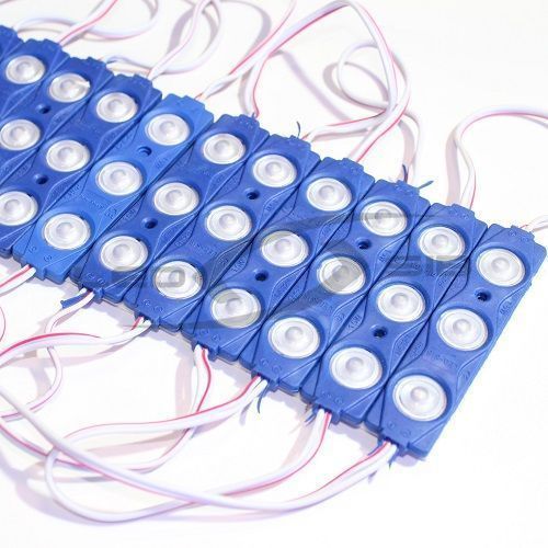 светодиодный модуль ls с линзой premium smd 2835/3led 82*18*5мм max 1,5w 150 lm ip65 160° Светодиодный модуль LS с линзой PREMIUM SMD 2835/3LED 82*18*5мм max 1,5W 150 Lm IP65 160°