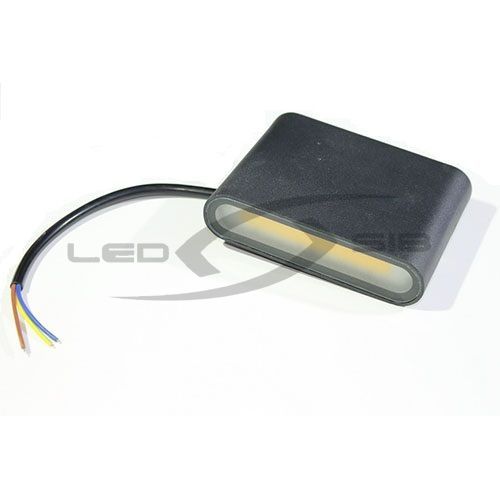 Архитектурный светильник LS двухсторонний COB 2х6W 85-285V угол 60 градусов 160x90x55mm IP65