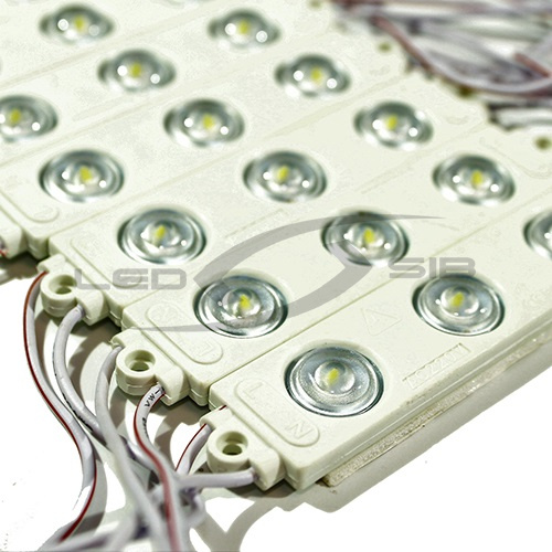 led модуль ls с линзой premium 220v smd2835/3led 98х20х8 max 1.8w, 200 lm ip65 165° по 10шт LED модуль LS с линзой PREMIUM 220V SMD2835/3LED 98х20х8 max 1.8W, 200 Lm IP65 165° по 10шт