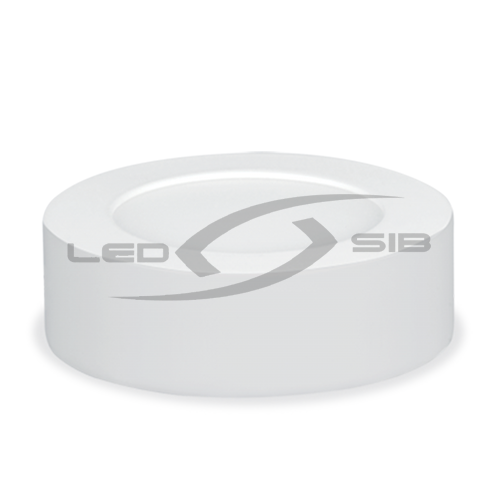 Панель сд круглая NRLP-eco  6W 4000К 160-260V 420Lm 120мм белая накладная IP40