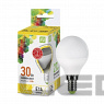 Лампа сд LED-ШАР-standard 3.5W 230V Е14 320Lm