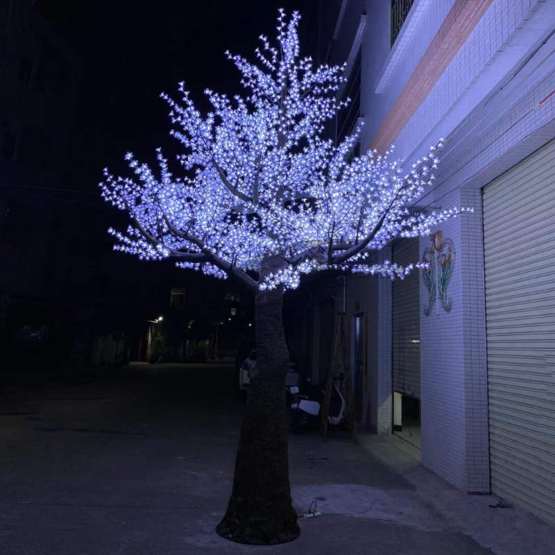 СД дерево "Сакура" LS 5000мм-6000мм 9600Led (Толстый ствол) FUL COLOR