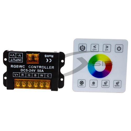 Контроллер LS для ленты RGBWC (5каналов)  с сенсорной панелью 50А 5-24V