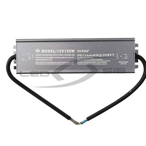 Блок питания влагозащищенный LS серии Slim 150W DC 12V AC 170-265V 12.5A  187*69*25мм 5Y IP67 НН