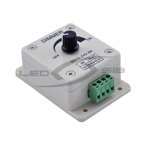 одноканальный диммер ls ln-x-1ch 8а  ip20 dc12-24v Одноканальный диммер LS LN-X-1CH 8А  IP20 DC12-24V