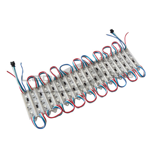 светодиодный модуль ls smd 5050/3led 90х12х4.5мм max 0.72w ip65 120° Светодиодный модуль LS SMD 5050/3LED 90х12х4.5мм max 0.72W IP65 120°