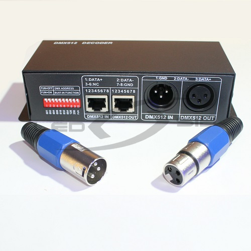 Контроллер LS DMX 512 Master 3 канала, по 4 на канал (12А)