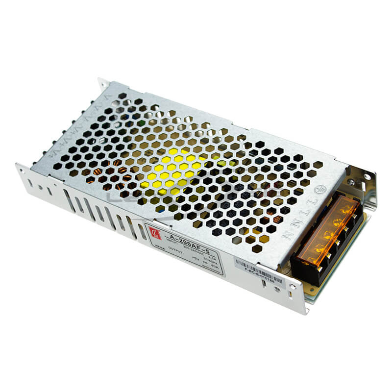 Блок питания CZCL А- 200AF-5 200W 5 V 40A  IP20  SLIM (Металлический корпус)